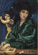 Burne-Jones, Sir Edward Coley Portrait of Maria Zambaco oil
